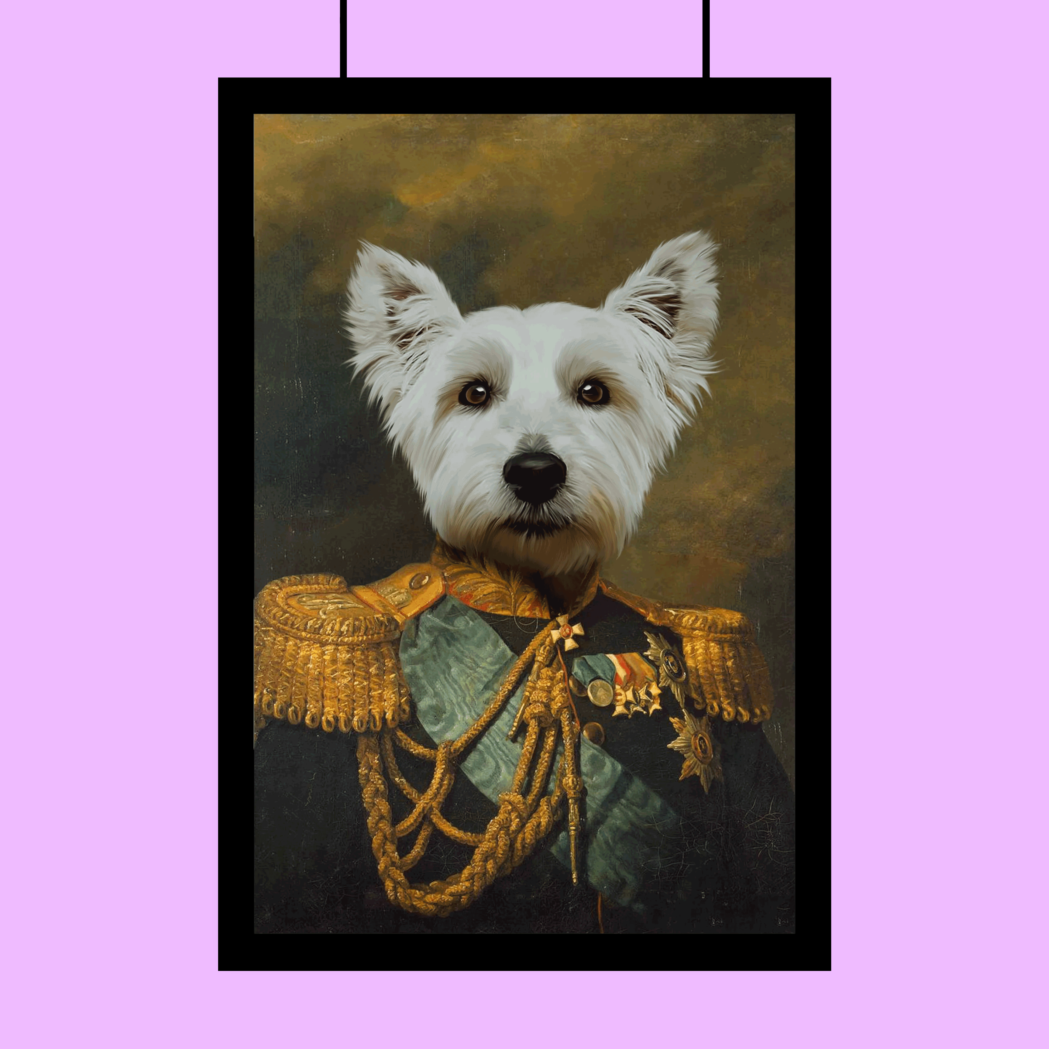 The General - Custom Pet Portrait